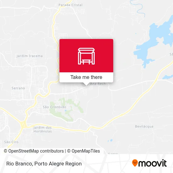 Rio Branco map