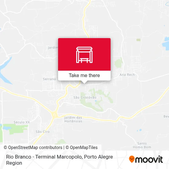 Rio Branco - Terminal Marcopolo map