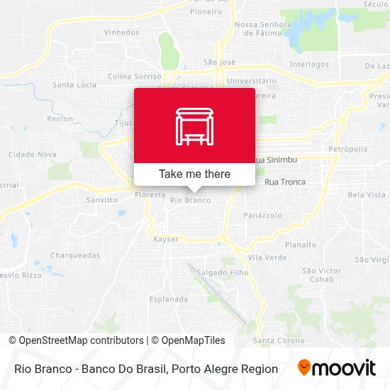 Rio Branco - Banco Do Brasil map