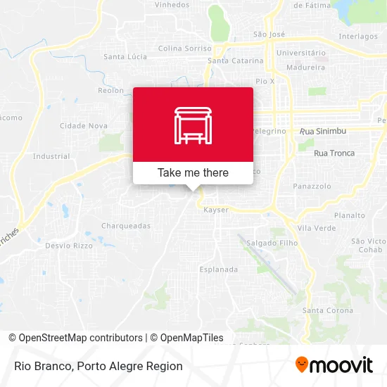 Rio Branco map