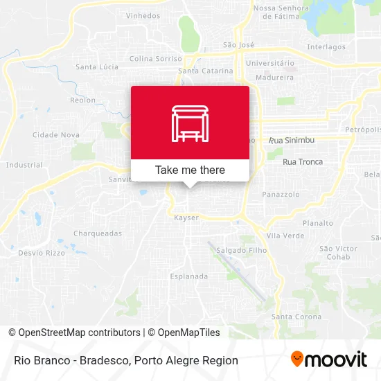 Rio Branco - Bradesco map