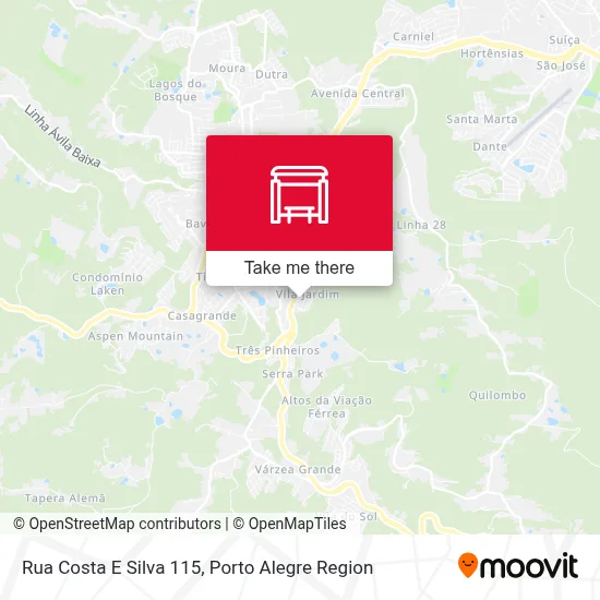 Rua Costa E Silva 115 map