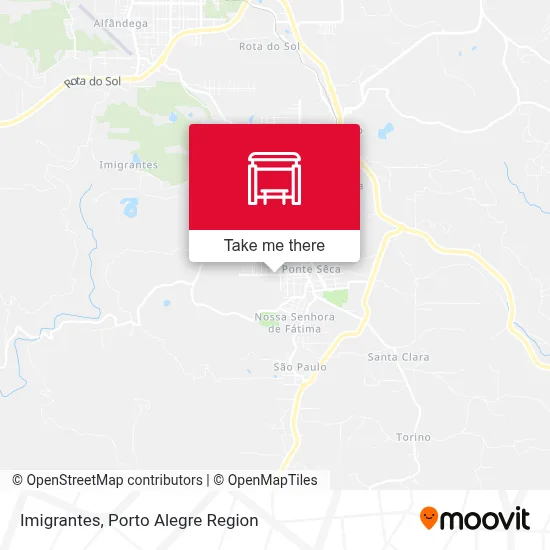 Imigrantes map