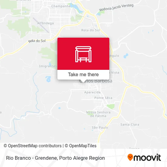 Rio Branco - Grendene map
