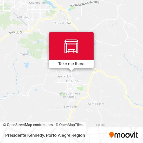 Presidente Kennedy map