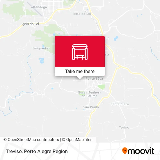 Treviso map