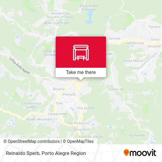 Reinaldo Sperb map