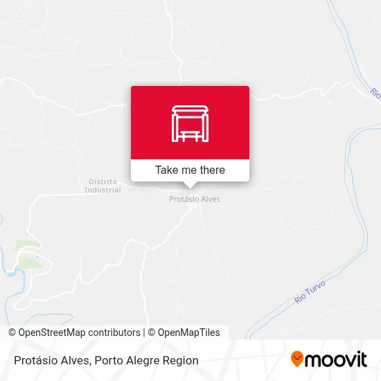 Protásio Alves map