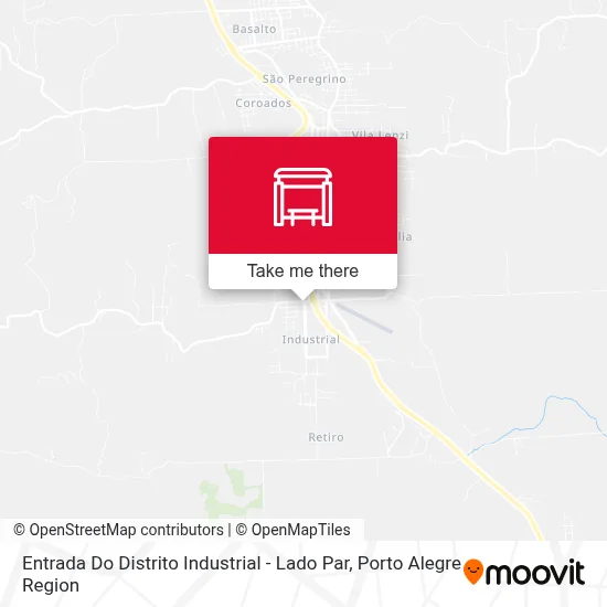 Entrada Do Distrito Industrial - Lado Par map