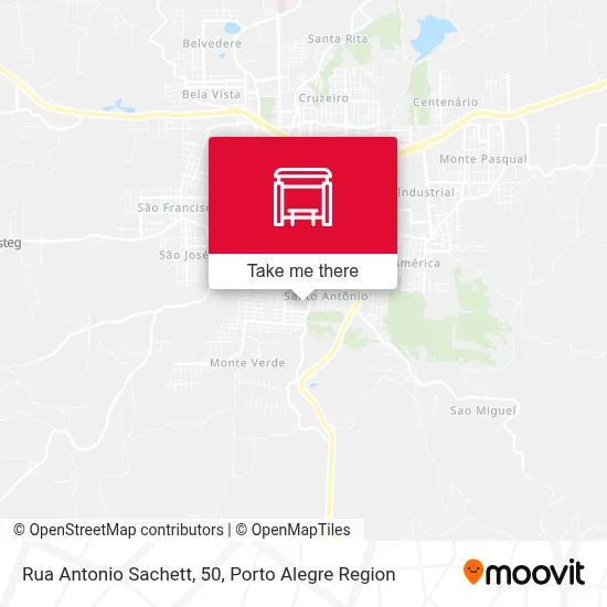 Rua Antonio Sachett, 50 map