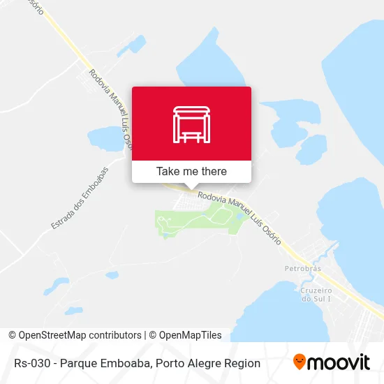 Rs-030 - Parque Emboaba map