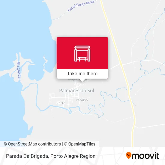 Parada Da Brigada map