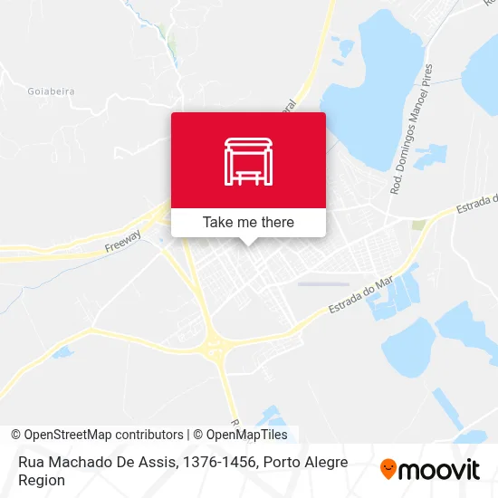 Rua Machado De Assis, 1376-1456 map