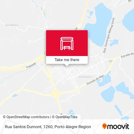 Rua Santos Dumont, 1260 map