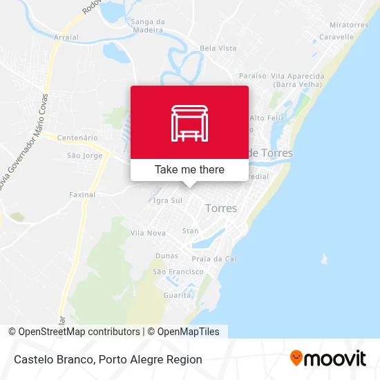 Castelo Branco map