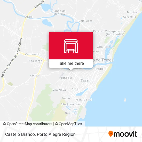 Castelo Branco map