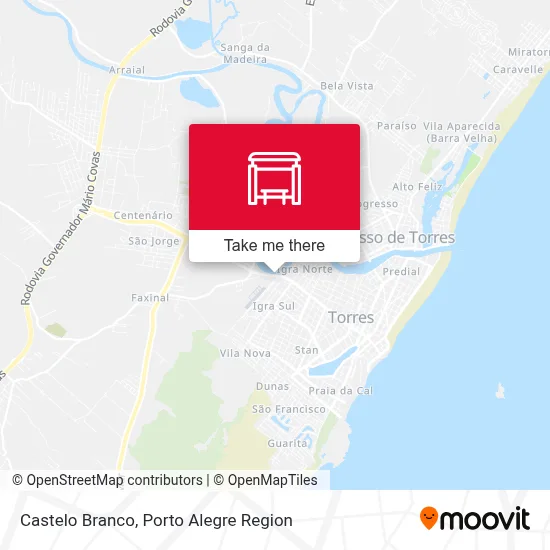 Castelo Branco map