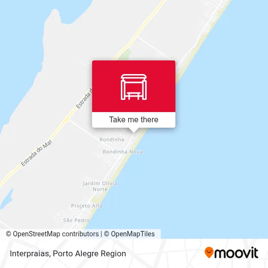 Interpraias map