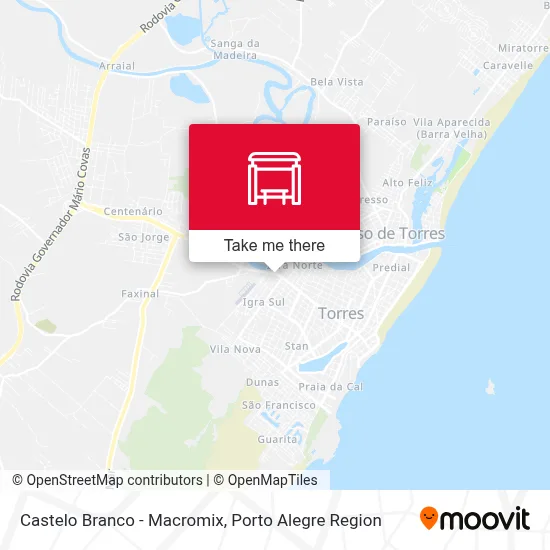 Castelo Branco - Macromix map