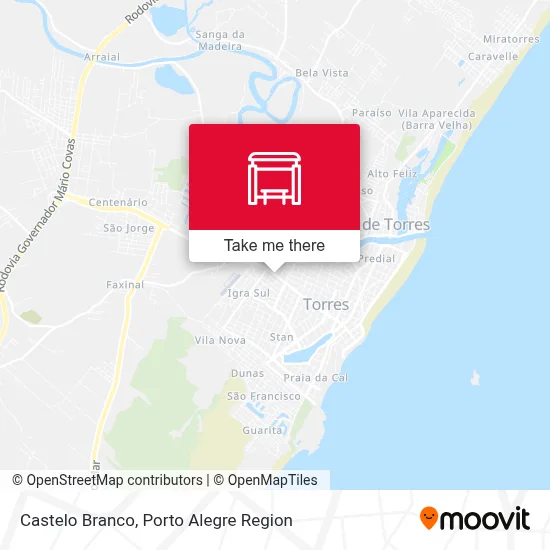 Castelo Branco map