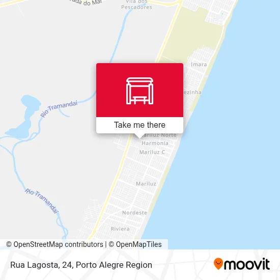 Rua Lagosta, 24 map
