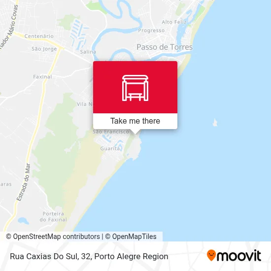 Rua Caxias Do Sul, 32 map