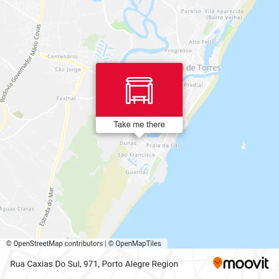 Rua Caxias Do Sul, 971 map