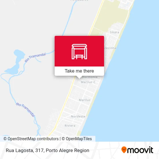 Rua Lagosta, 317 map