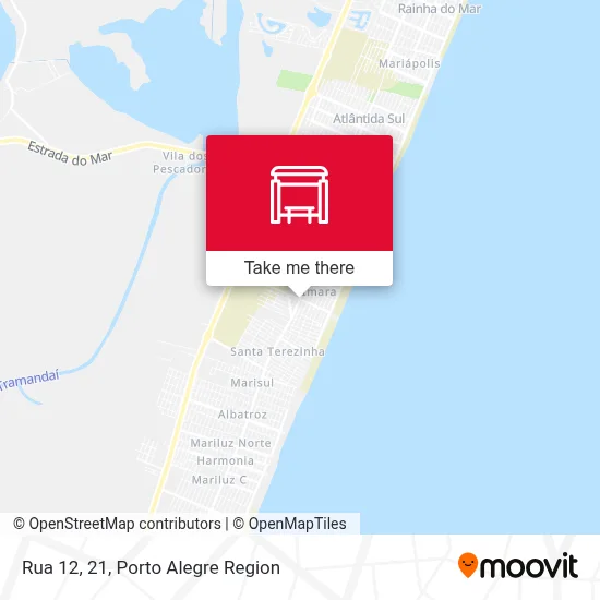 Rua 12, 21 map