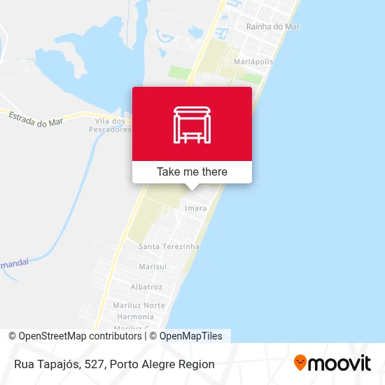 Rua Tapajós, 527 map