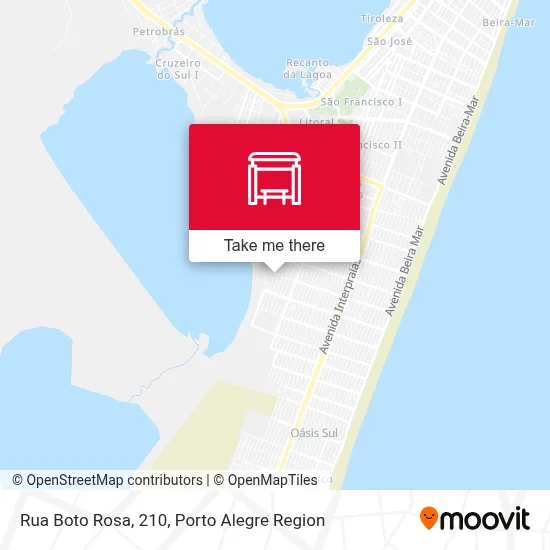 Rua Boto Rosa, 210 map