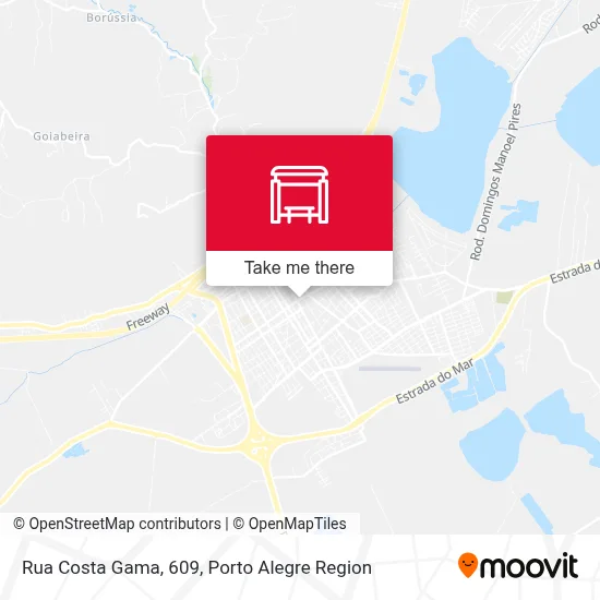 Rua Costa Gama, 609 map