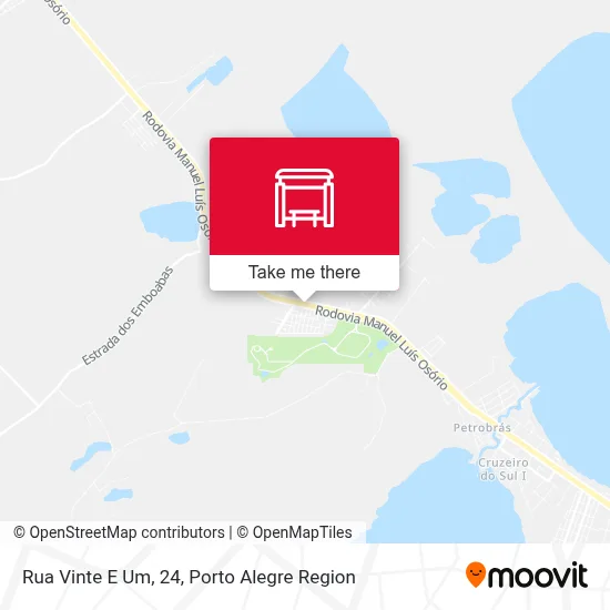 Rua Vinte E Um, 24 map