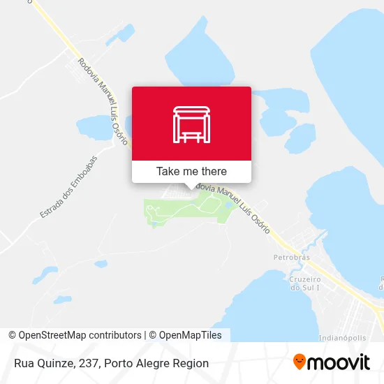 Rua Quinze, 237 map