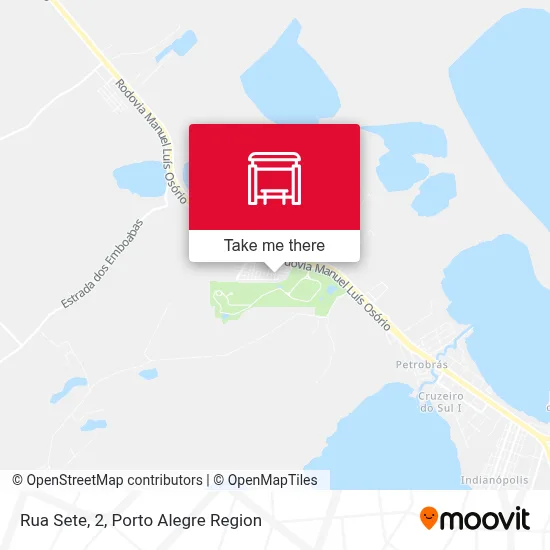 Rua Sete, 2 map