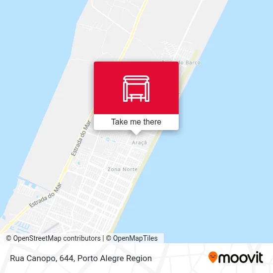 Rua Canopo, 644 map