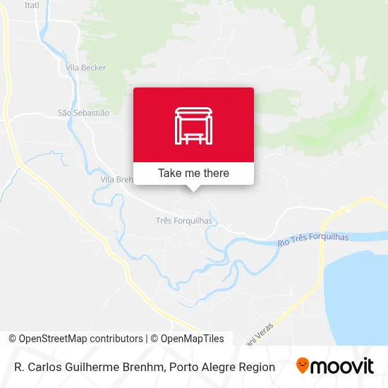 R. Carlos Guilherme Brenhm map