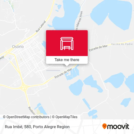 Rua Imbé, 580 map