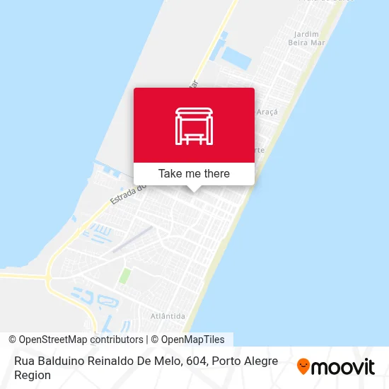 Rua Balduino Reinaldo De Melo, 604 map
