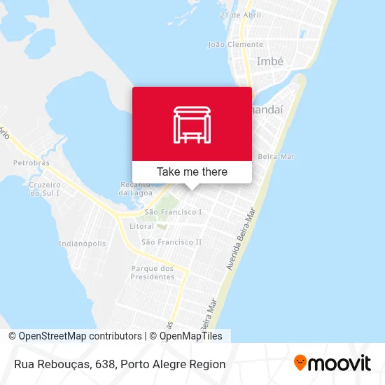 Rua Rebouças, 638 map