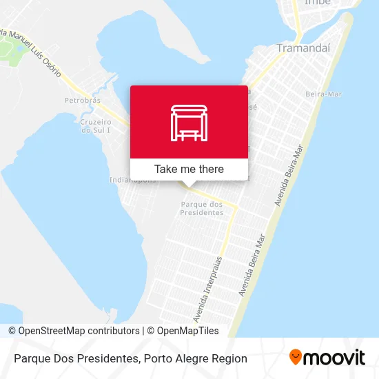 Parque Dos Presidentes map