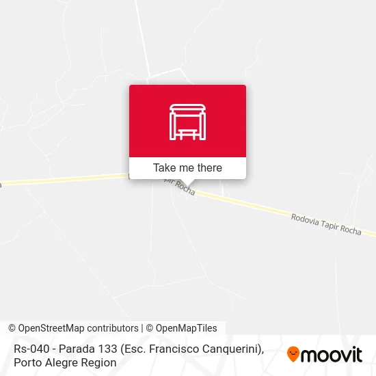 Rs-040 - Parada 133 (Esc. Francisco Canquerini) map