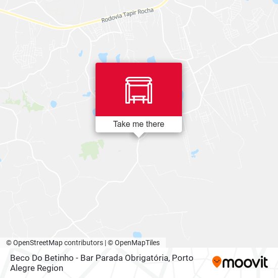 Beco Do Betinho - Bar Parada Obrigatória map