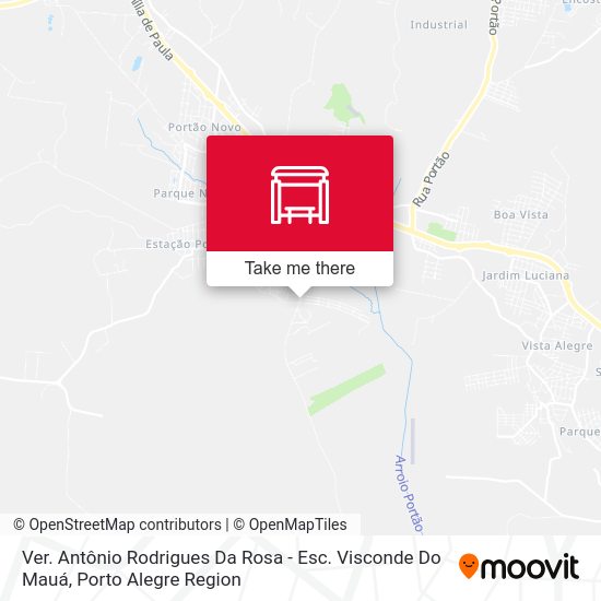 Ver. Antônio Rodrigues Da Rosa - Esc. Visconde Do Mauá map