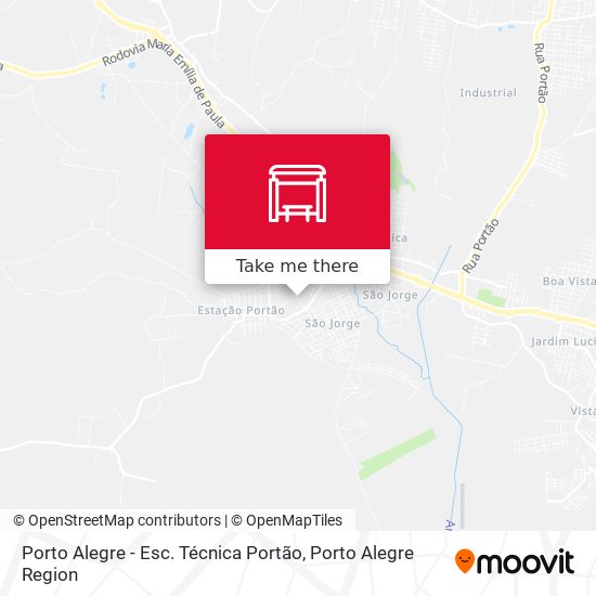 Porto Alegre - Esc. Técnica Portão map