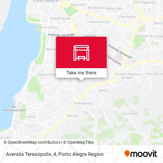 Avenida Teresópolis, 4 map