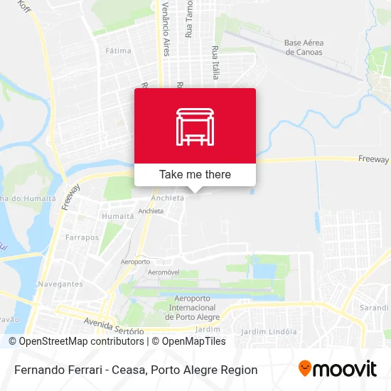 Fernando Ferrari - Ceasa map