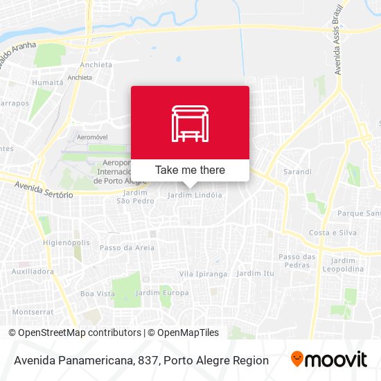 Avenida Panamericana, 837 map