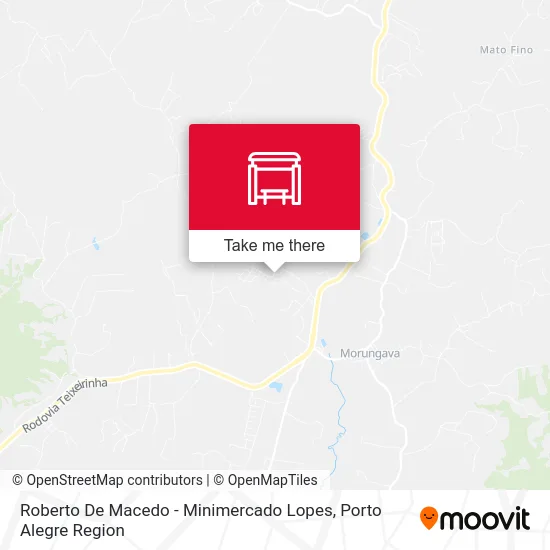 Roberto De Macedo - Minimercado Lopes map