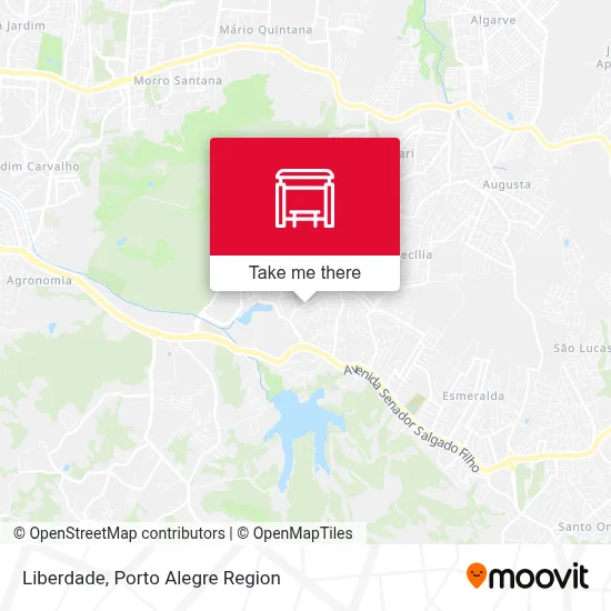 Liberdade map
